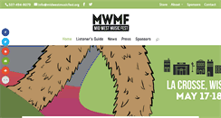Desktop Screenshot of midwestmusicfest.org